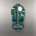 She's Choosing Phoenix Magnet | Cloisonné-Inspired Graphic | S566-M