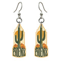 She's Choosing Phoenix Earrings | Typographic Illustration | S567