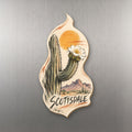 She's Choosing Scottsdale Magnet | Loose Contour Sketch | S571-M