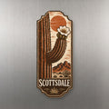 She's Choosing Scottsdale Magnet | Woodcut | S574-M