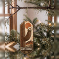 She's Choosing Scottsdale Ornament | Woodcut | S574-O