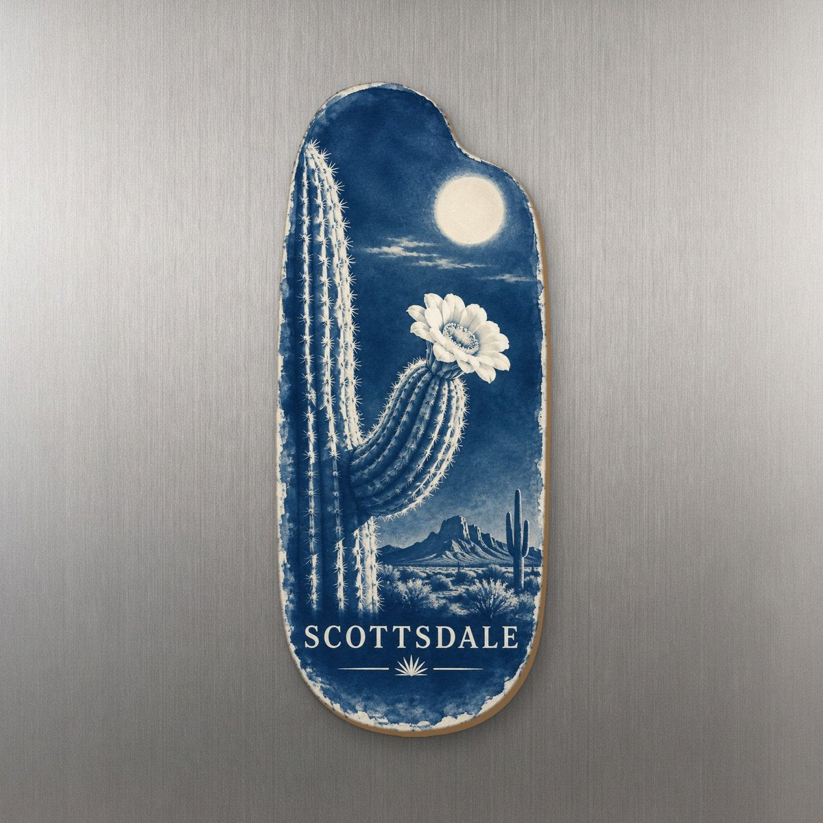 She's Choosing Scottsdale Magnet | Cyanotype-Inspired | S575-M