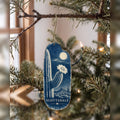 She's Choosing Scottsdale Ornament | Cyanotype-Inspired | S575-O