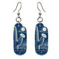 She's Choosing Scottsdale Earrings | Cyanotype-Inspired | S575