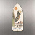 She's Choosing Scottsdale Magnet | Sparse Pointillism | S577-M