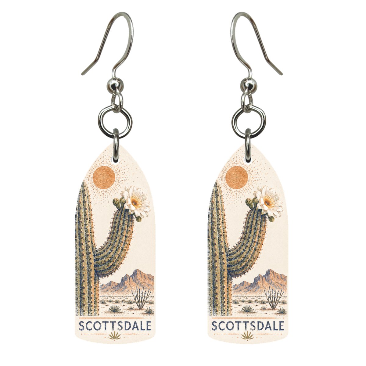 She's Choosing Scottsdale Earrings | Sparse Pointillism | S577