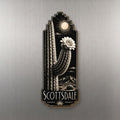 She's Choosing Scottsdale Magnet | Scratchboard | S578-M