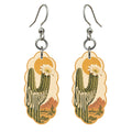 She's Choosing Scottsdale Earrings | Typographic Illustration | S585