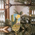 She's Choosing Scottsdale Ornament | Colored Pencil over Gouache | S586-O