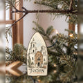 She's Choosing Tucson Ornament | Loose Contour Sketch | S589-O