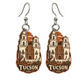 She's Choosing Tucson Earrings | Woodcut | S592