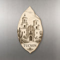 She's Choosing Tucson Magnet | Etching-Inspired Linework | S594-M
