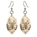 She's Choosing Tucson Earrings | Etching-Inspired Linework | S594