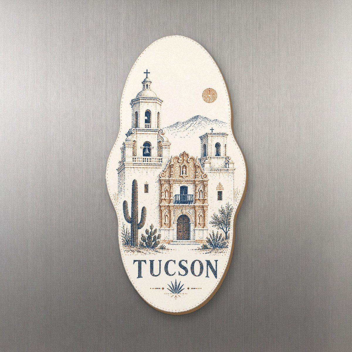 She's Choosing Tucson Magnet | Sparse Pointillism | S595-M