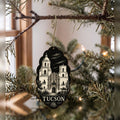 She's Choosing Tucson Ornament | Scratchboard | S596-O