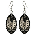 She's Choosing Tucson Earrings | Scratchboard | S596