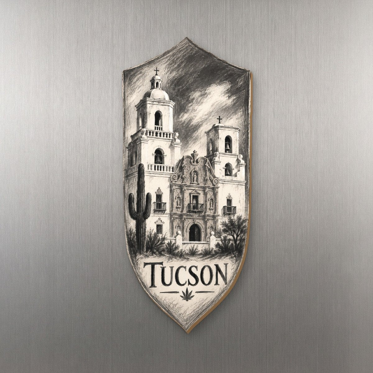 She's Choosing Tucson Magnet | Charcoal Gesture | S597-M