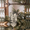 She's Choosing Tucson Ornament | Charcoal Gesture | S597-O
