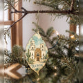 She's Choosing Tucson Ornament | Pen and Watercolor Wash | S599-O