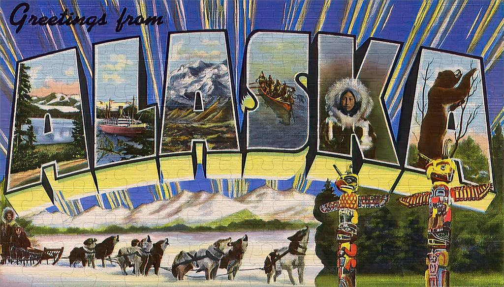 Alaska State Jigsaw Puzzle - 144PCS - #S602