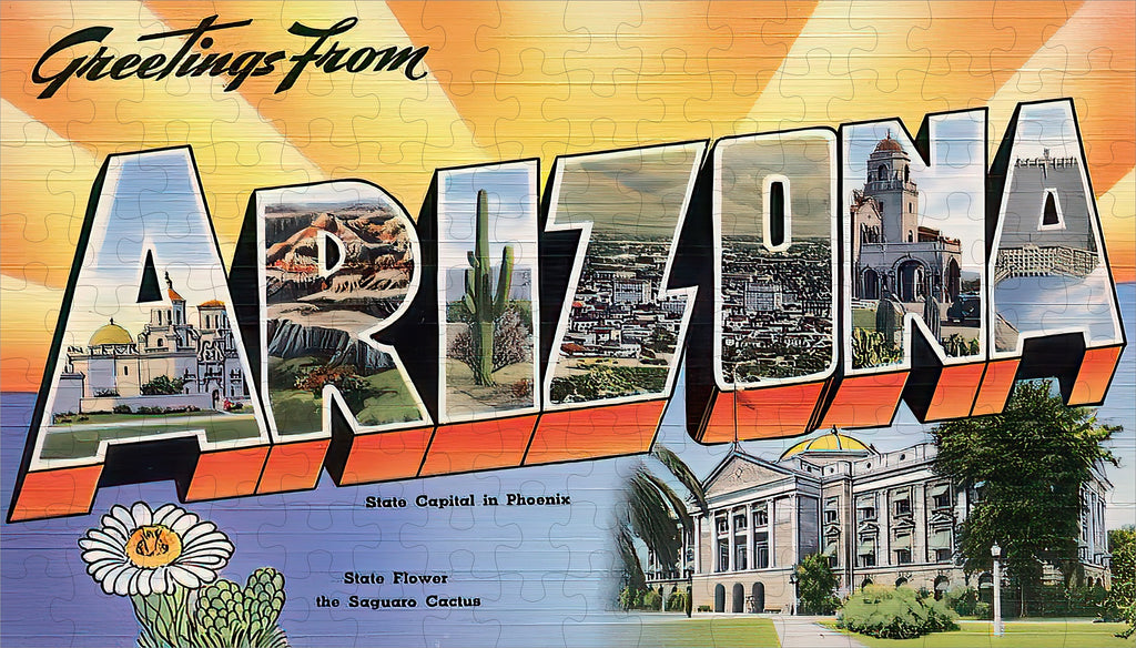 Arizona State Jigsaw Puzzle - 144PCS - #S603
