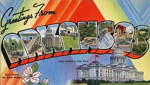 Arkansas State Jigsaw Puzzle - 144PCS - #S604