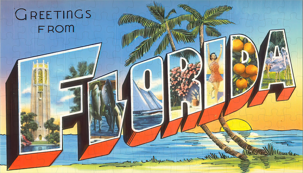 Florida State Jigsaw Puzzle - 144PCS - #S609
