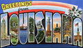Louisiana State Jigsaw Puzzle - 144PCS - #S618