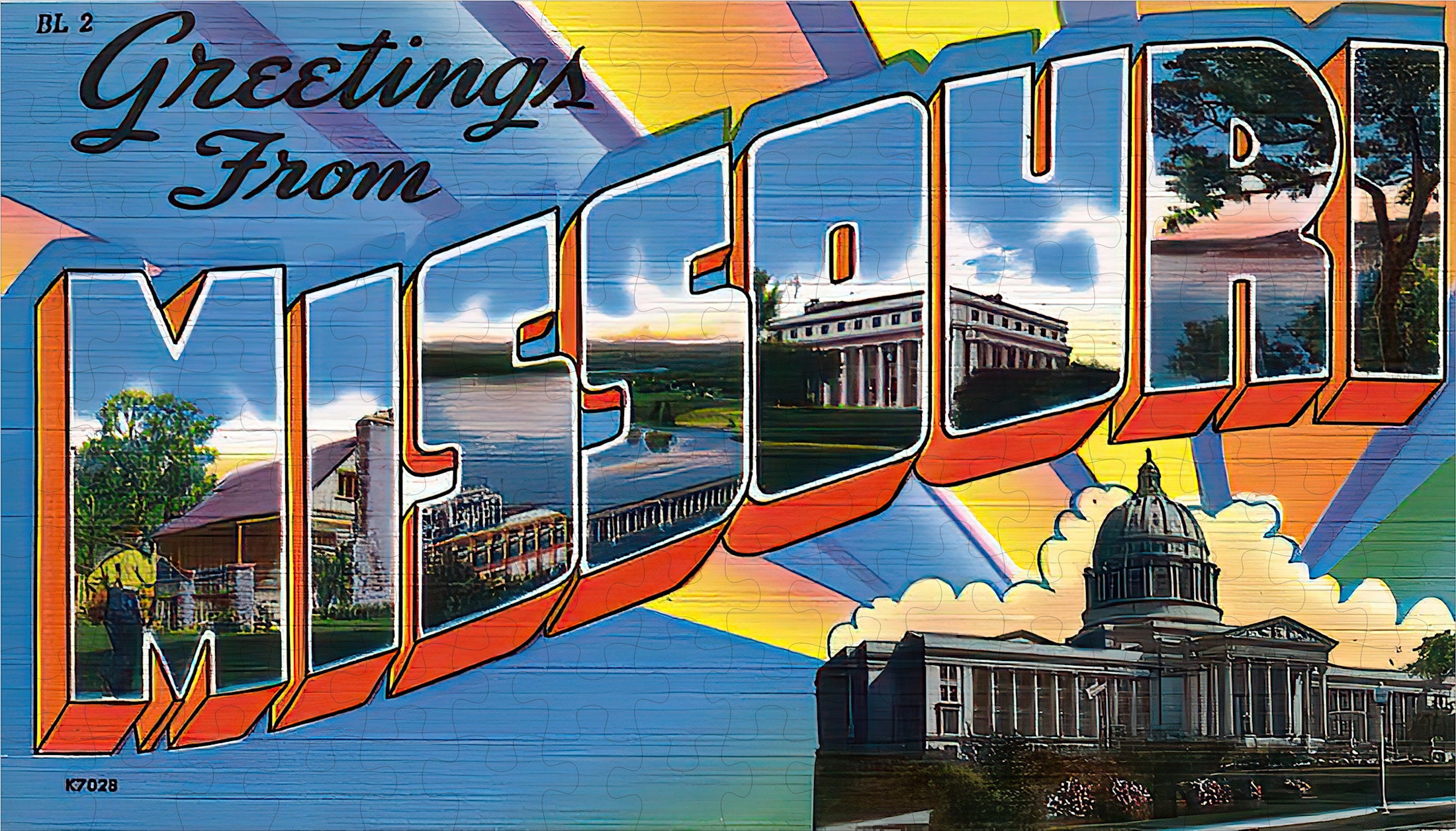 Missouri State Jigsaw Puzzle - 144PCS - #S625