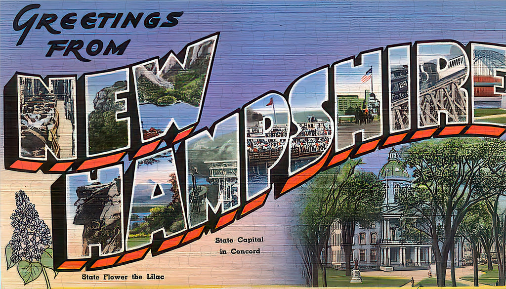 New Hampshire State Jigsaw Puzzle - 144PCS - #S629