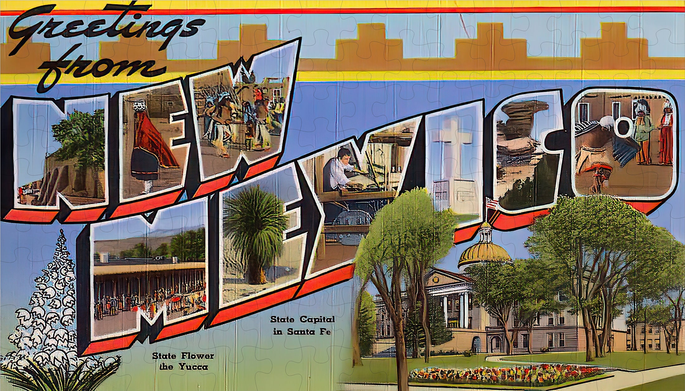 New Mexico State Jigsaw Puzzle - 144PCS - #S631