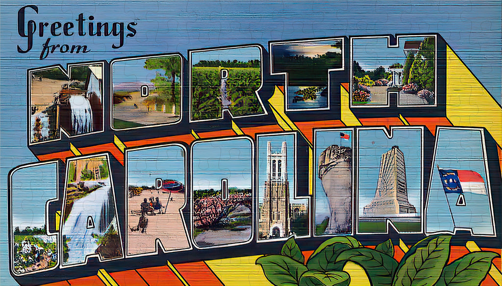 North Carolina State Jigsaw Puzzle - 144PCS - #S633