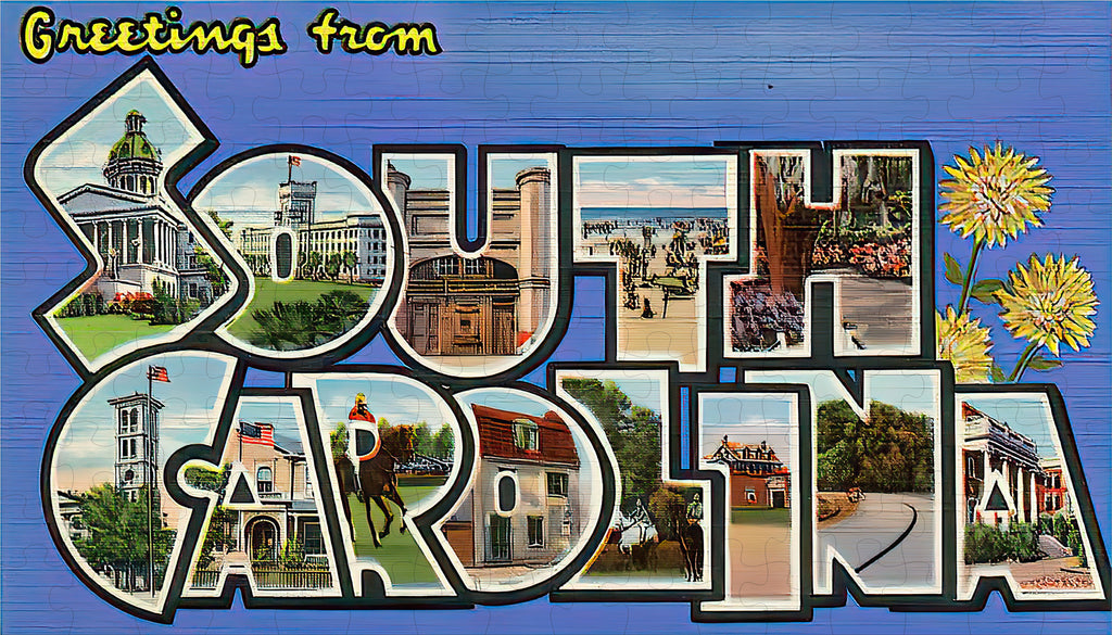 South Carolina State Jigsaw Puzzle - 144PCS - #S640