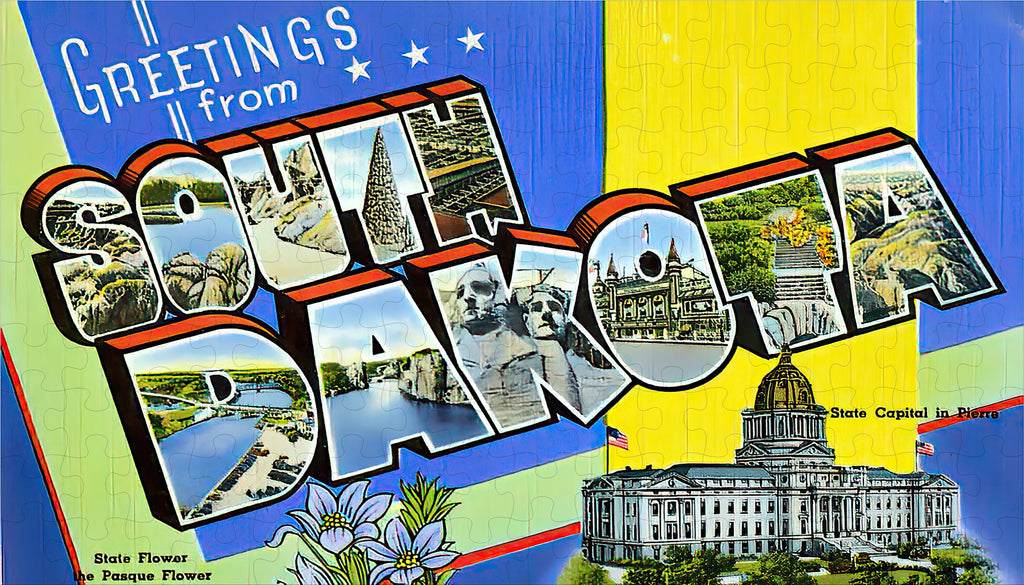 South Dakota State Jigsaw Puzzle - 144PCS - #S641