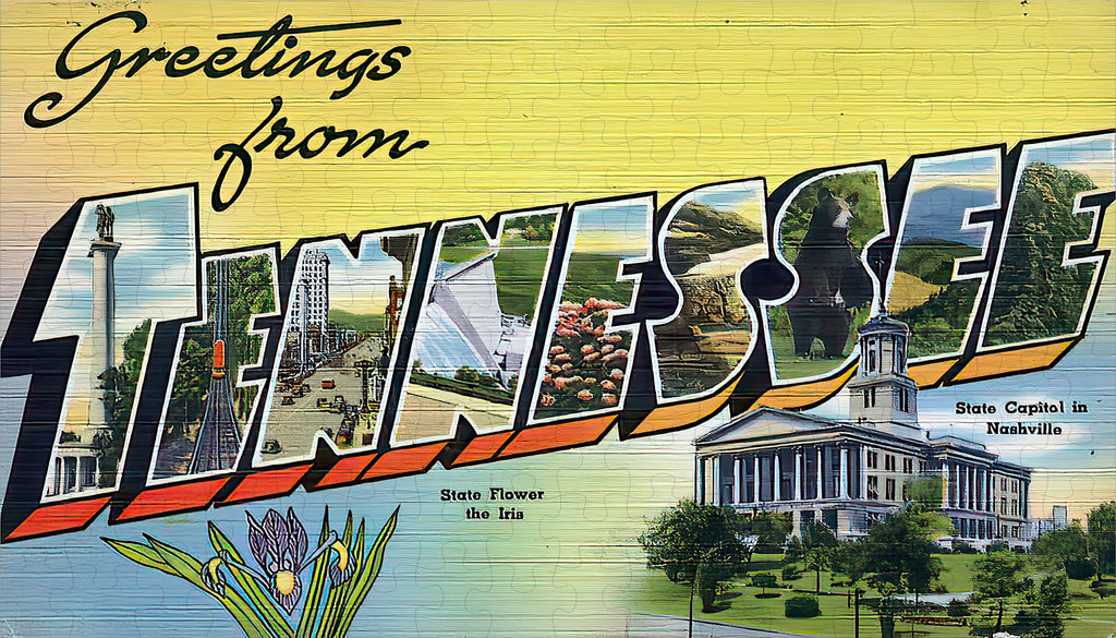 Tennessee State Jigsaw Puzzle - 144PCS - #S642