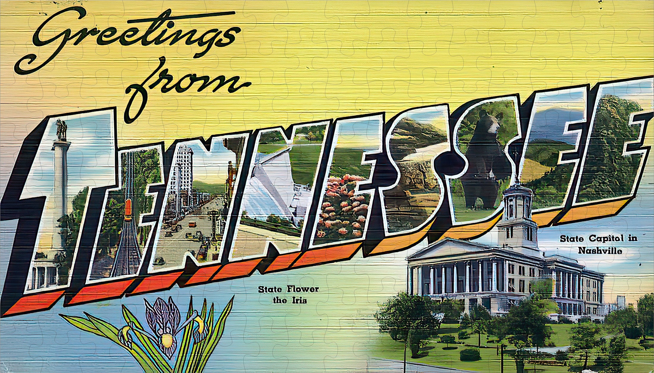 Tennessee State Jigsaw Puzzle - 144PCS - #S642