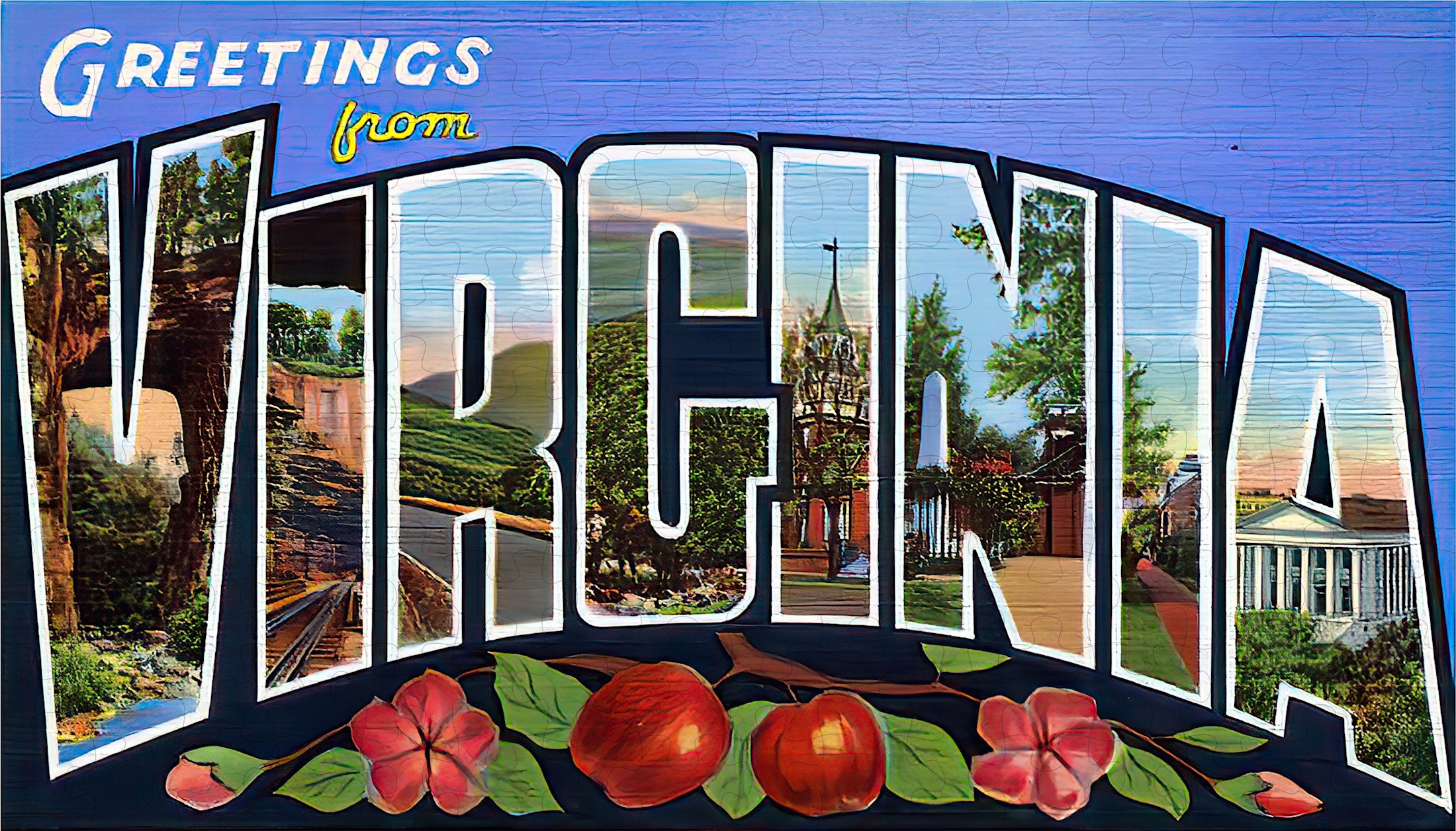 Virginia State Jigsaw Puzzle - 144PCS - #S646