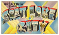 Vintage Salt Lake City Jigsaw Puzzle - 144PCS - #S654
