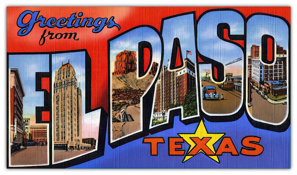 Vintage El Paso Jigsaw Puzzle - 144PCS - #S655