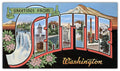 Vintage Seattle Jigsaw Puzzle - 144PCS - #S665