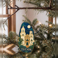 She's Choosing Tucson Ornament | Cloisonné-Inspired Graphic | S667-O
