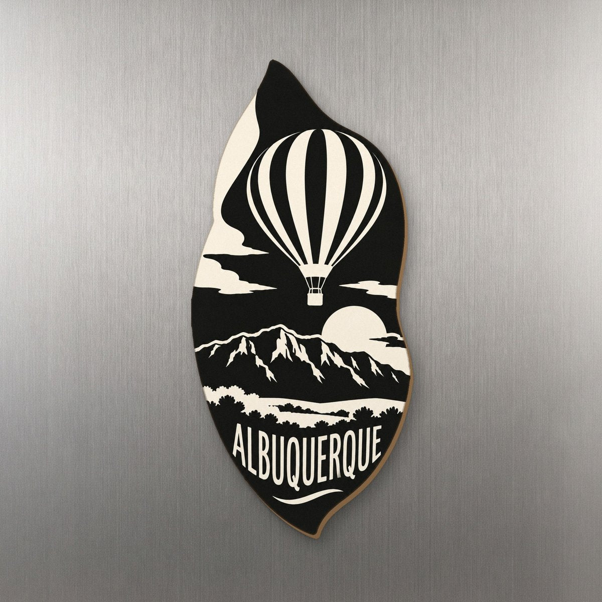She's Choosing Albuquerque Magnet | Notan | S675-M