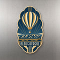 She's Choosing Albuquerque Magnet | Art Deco | S676-M