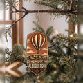 She's Choosing Albuquerque Ornament | Woodcut | S677-O