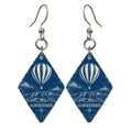 She's Choosing Albuquerque Earrings | Cyanotype-Inspired | S678