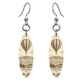 She's Choosing Albuquerque Earrings | Etching-Inspired Linework | S679