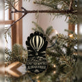 She's Choosing Albuquerque Ornament | Scratchboard | S681-O