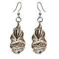 She's Choosing Albuquerque Earrings | Charcoal Gesture | S682