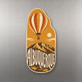 She's Choosing Albuquerque Magnet | Typographic Illustration | S688-M