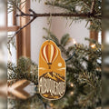 She's Choosing Albuquerque Ornament | Typographic Illustration | S688-O